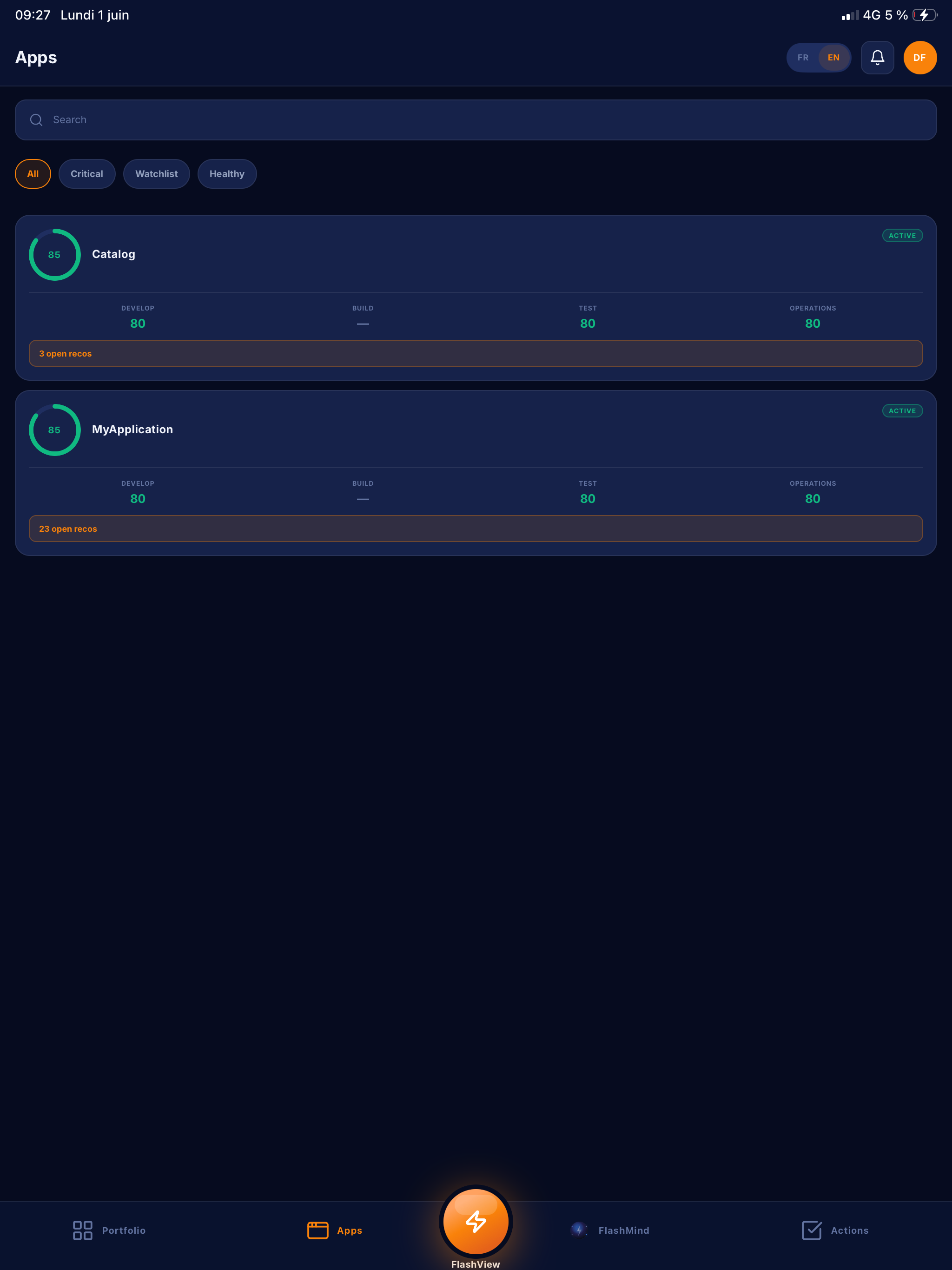 FlashOps Cockpit screenshot 6