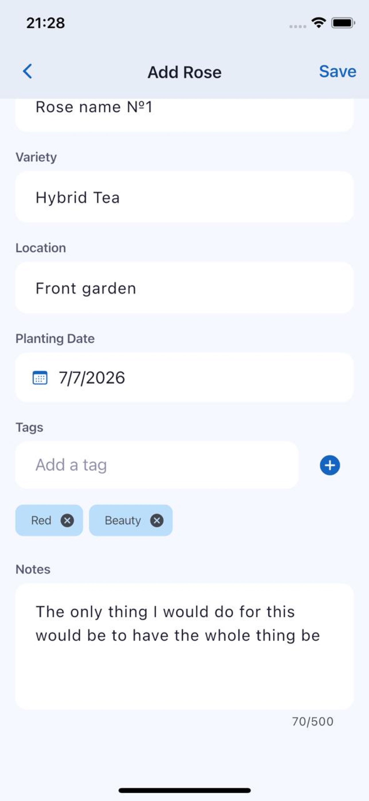 Screenshot 3 of Rosella Garden Book
