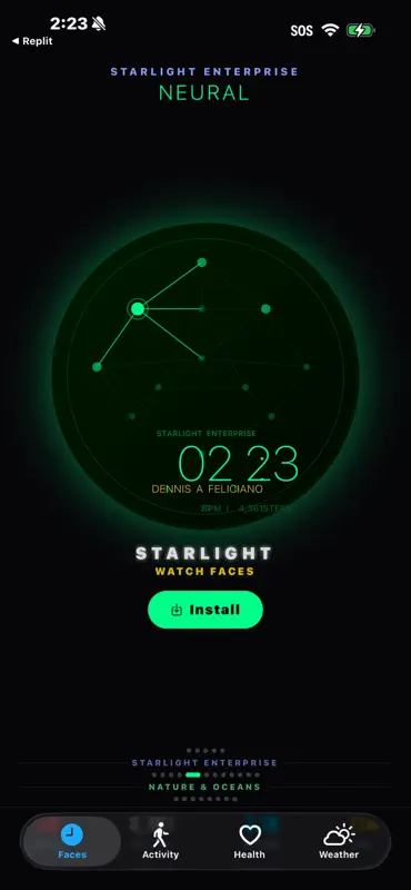 Starlight Watch Faces screenshot 8 of 8
