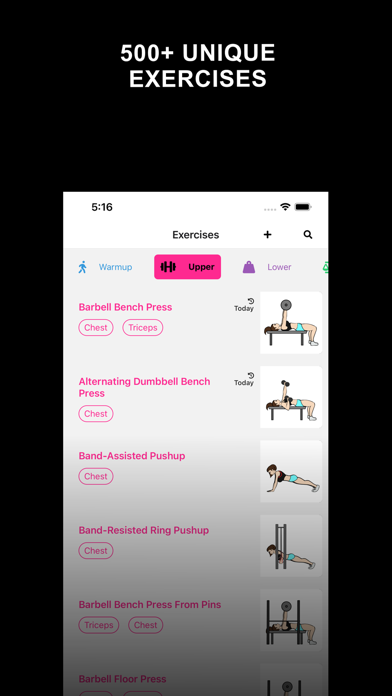 FitnessWolf Screenshot