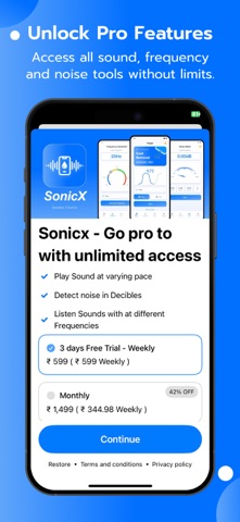 SonicX Water Eject Audio Meter Screenshot 4 of 5