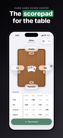 Troef: Card Game Scorepad screenshot 1