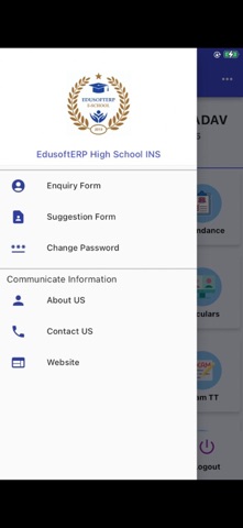 EdusoftERP High School INS screenshot