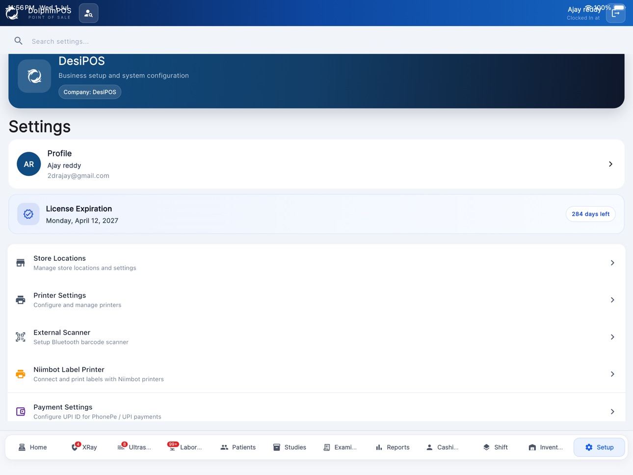iPad screenshot