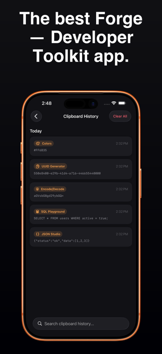 Forge — Developer Toolkit Screenshot 9 of 10