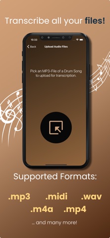 Drum2Notes - Transcribe Drums screenshot
