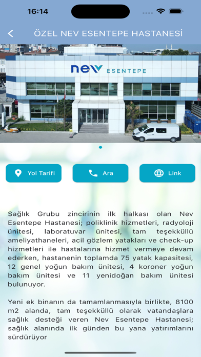 Nev Sağlık Grubu Screenshot
