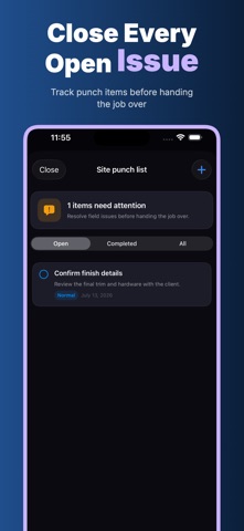 JobPhotoLog: Work Reports iPhone screenshot