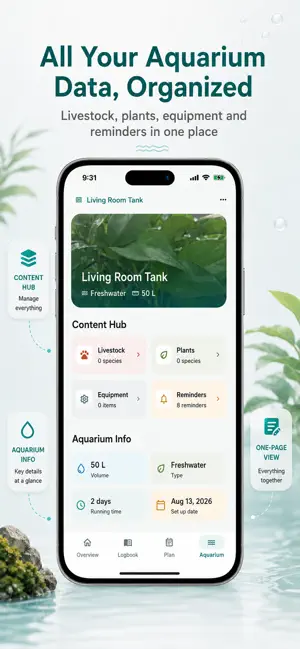 Aquarium Log: Tank Tracker screenshot 3