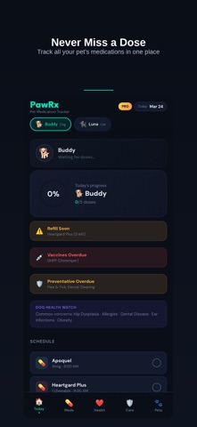 PawRx - Pet Medication Tracker Screenshot 3 of 5