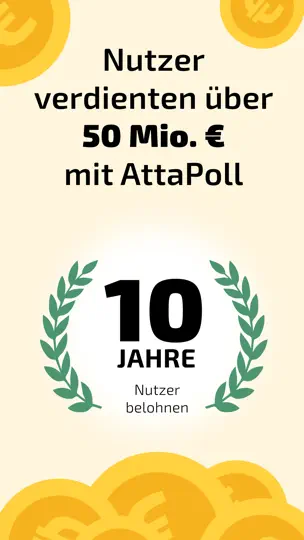 Screenshot von AttaPoll - Geld Verdienen auf dem iPhone 1
