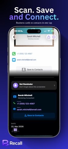 Recall - Screenshot Reminder screenshot