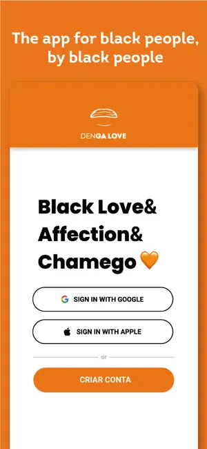 Denga Love: Black Dating screenshot 1