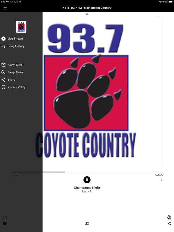 Screenshot #5 pour KYTI - Mainstream Country
