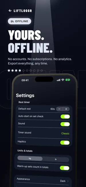 LiftLoggr screenshot 4