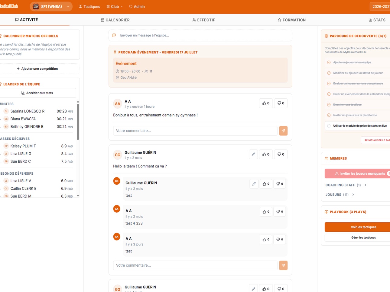 Screenshot 8 of MyBasketballClub