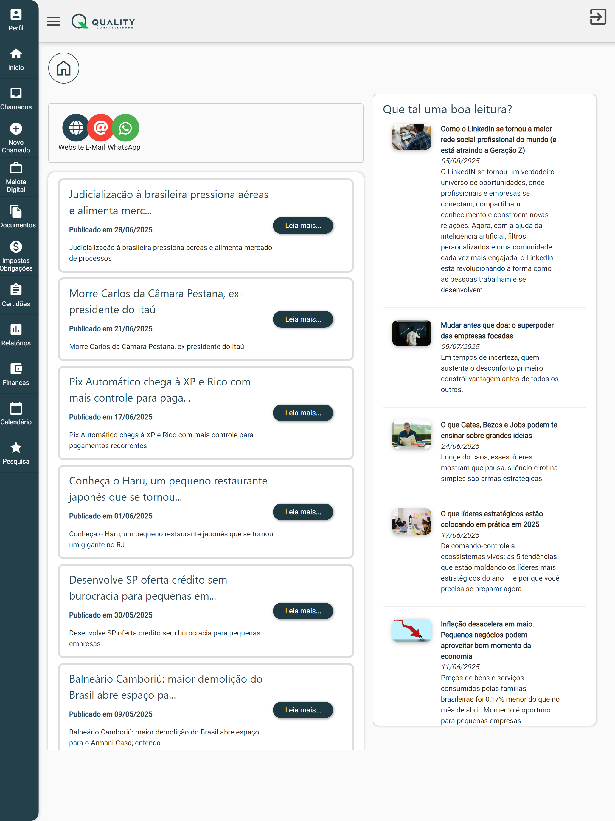 Quality Contabilidade screenshot 6