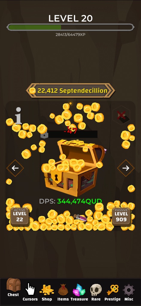 Treasure Chest Clicker - App de Juegos | MWM