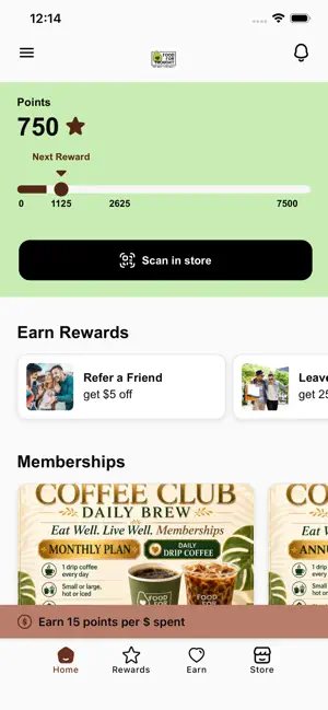 Food For Thought Rewards screenshot 1