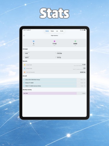Flight Sim Tracker iPad screenshot