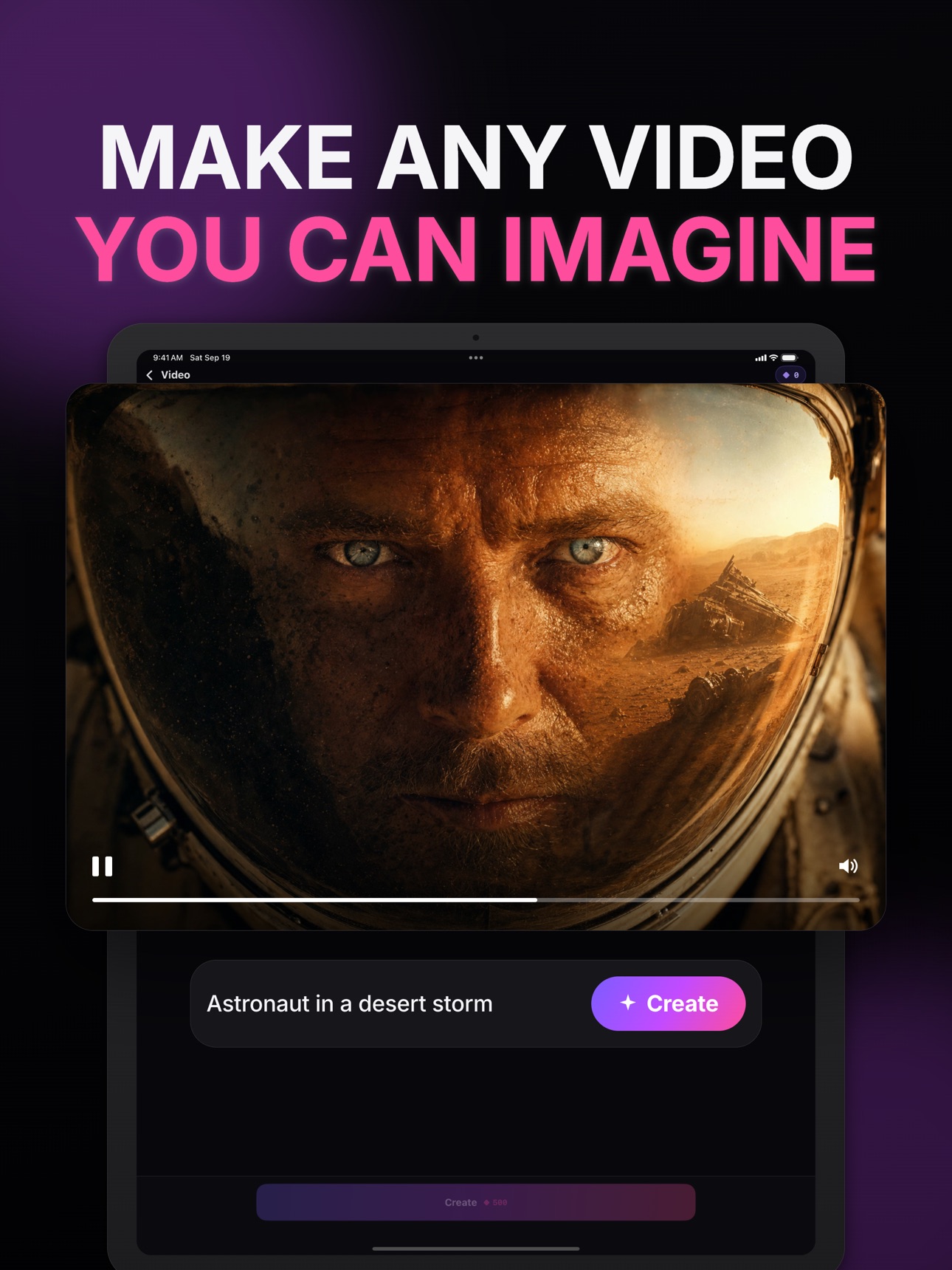 Screenshot 6 of Frameza: AI Video Generator