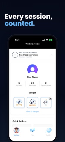 Workout Flow: Home & Gym Screenshot 5 of 6