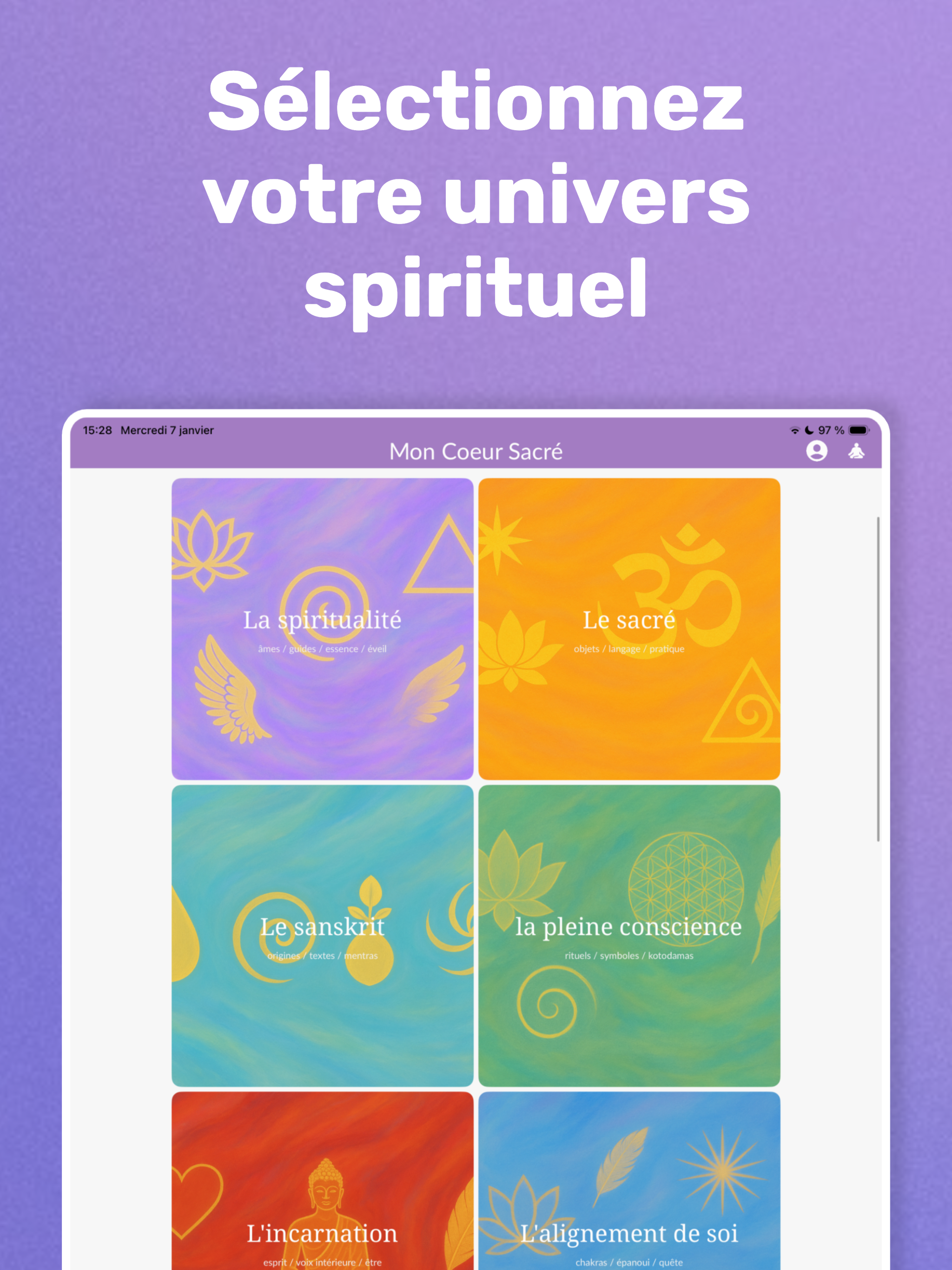 Mon Cœur Sacré : Éveil & Paix