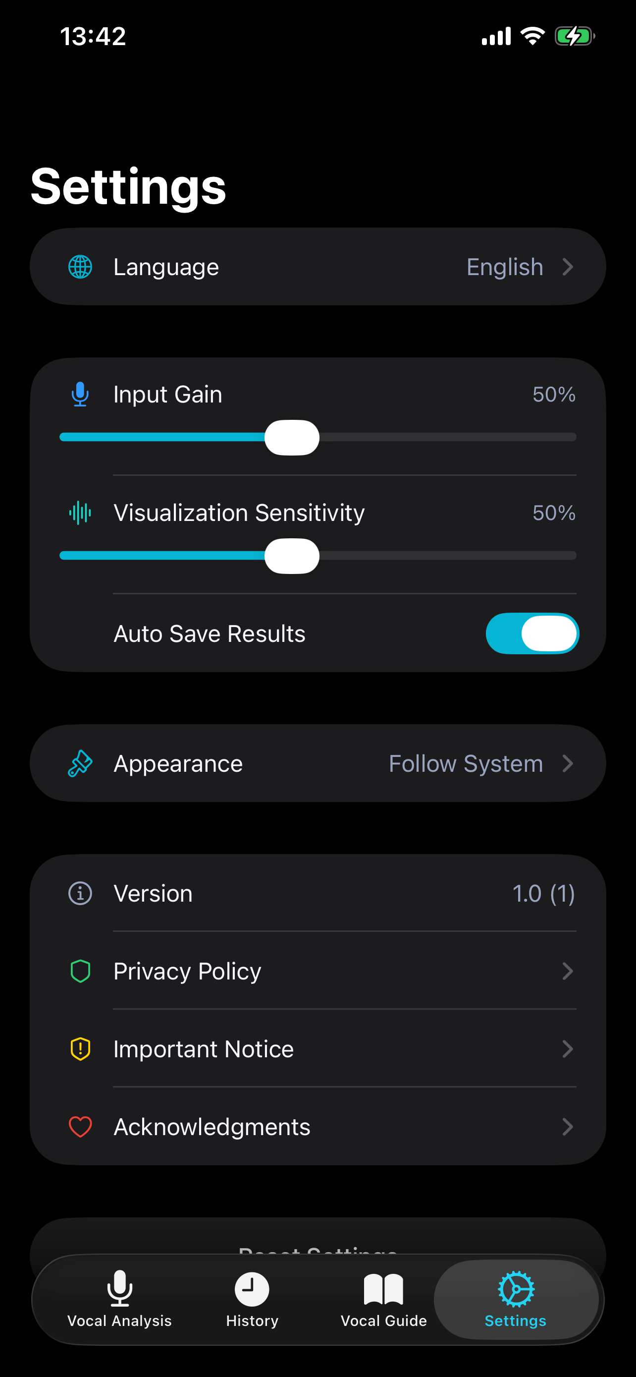 VocalFit Pro screenshot 4