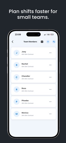 Shift Helper：员工排班管理 screenshot