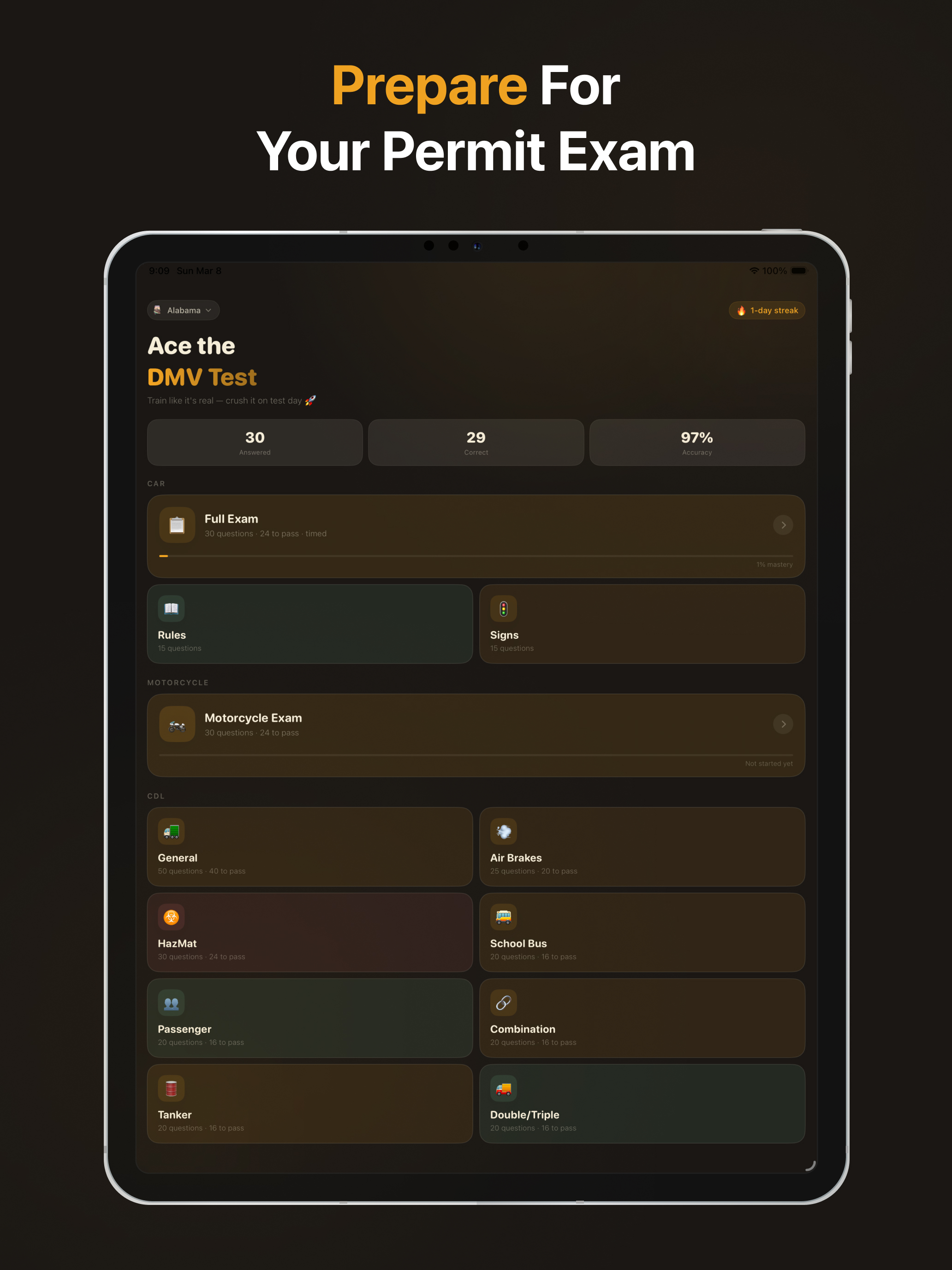 California DMV Test Practice screenshot 12