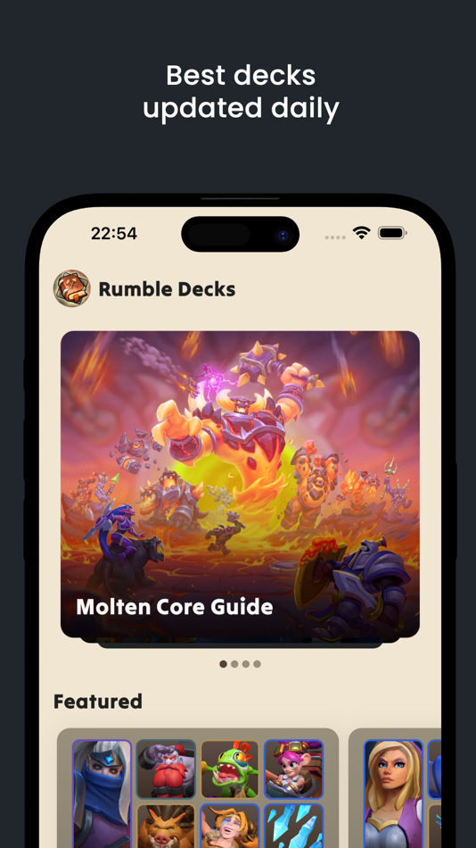 #1. Decks for Warcraft Rumble (iOS) Podle: Roland Tolnay