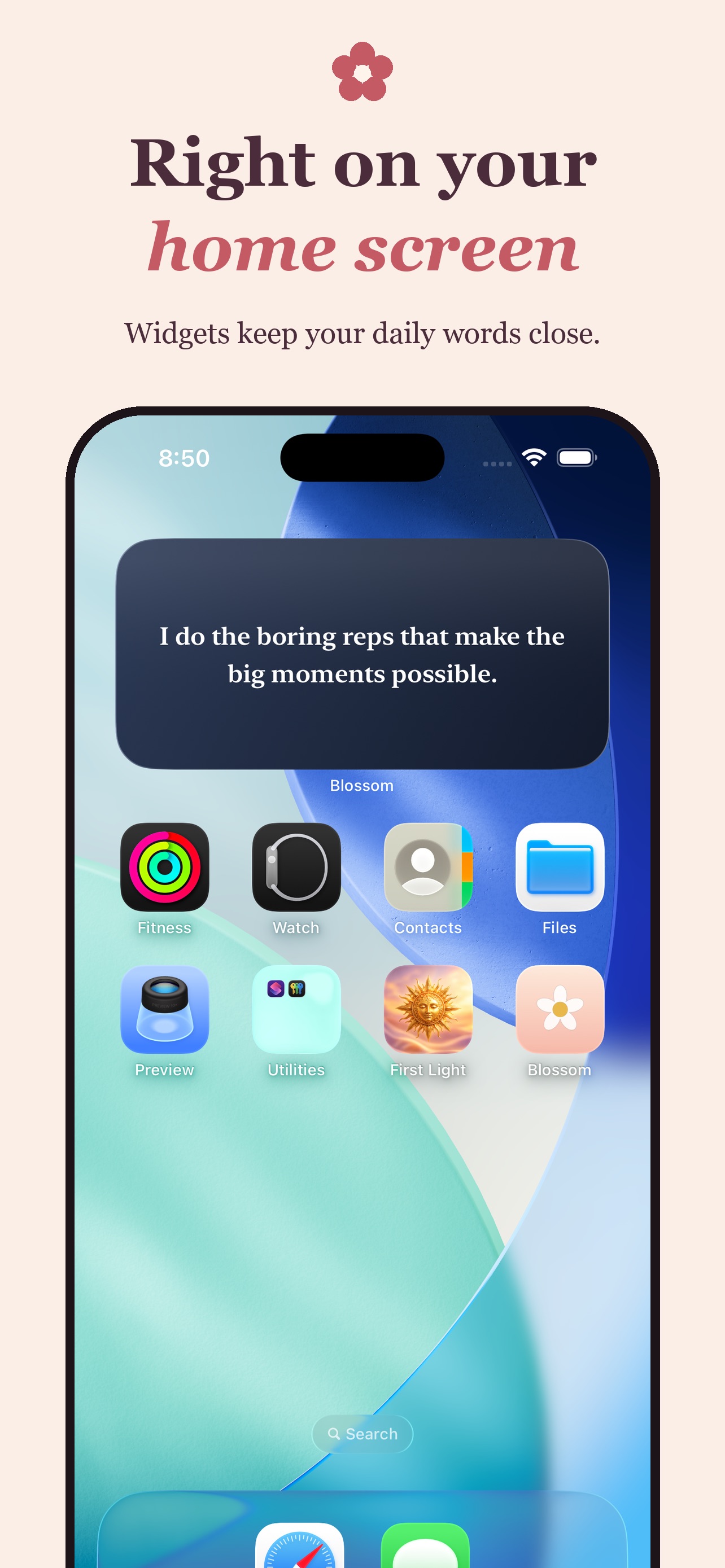Screenshot 7 of Blossom: Daily Affirmations