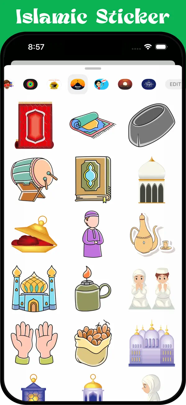 Screenshot #2 pour Islamic Muslim Stickers