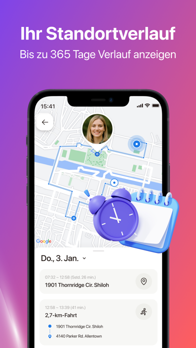 iSharing: Live Standort Teilen iPhone screenshot 3