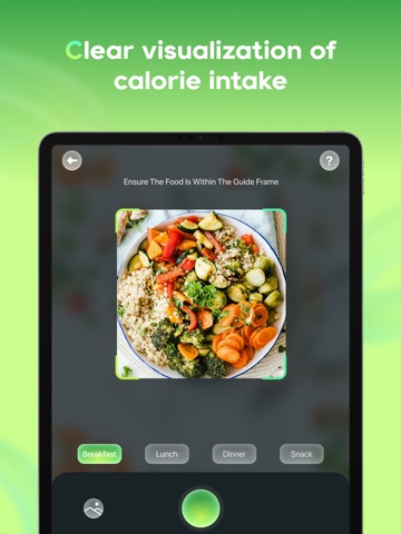 Calify - Calorie Tracker iPad screenshot