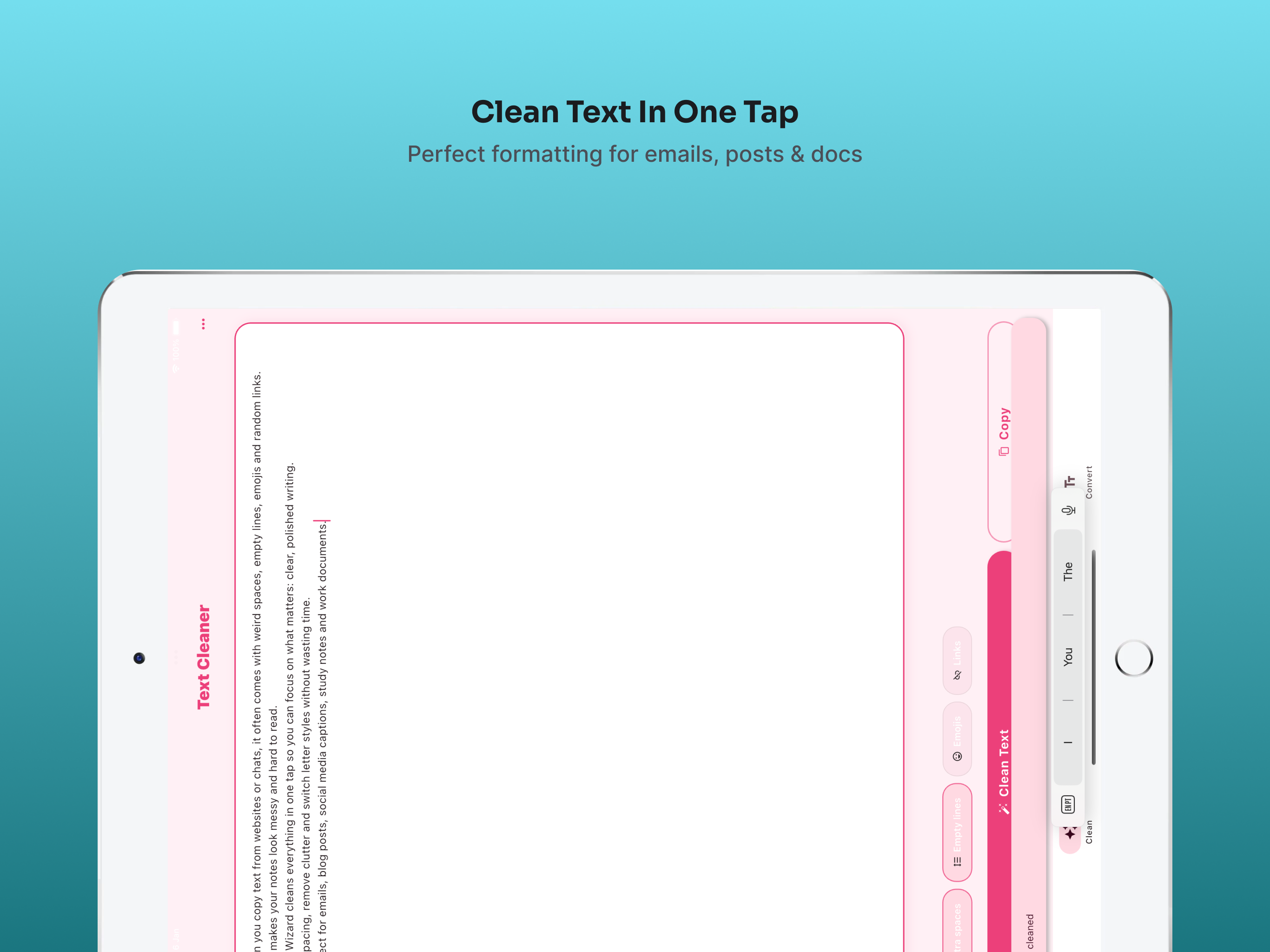 Text Wizard: Clean & Convert screenshot 5