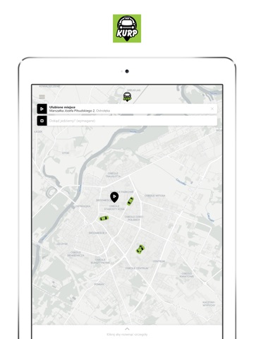 Kurp Taxi iPad screenshot