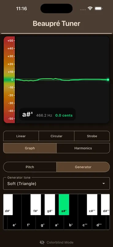 Beaupré Stimmgerät screenshot 10 of 10