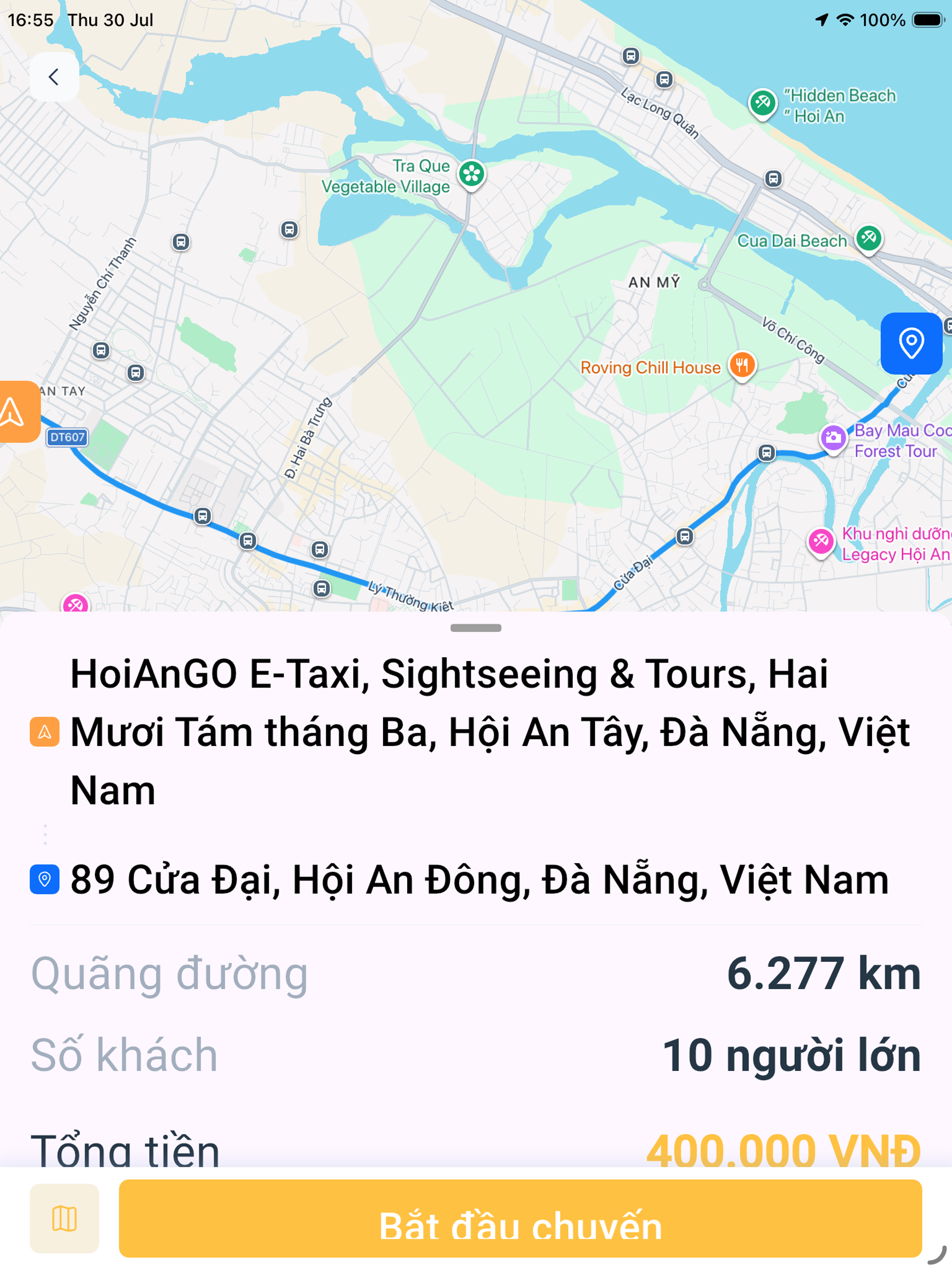 HoianGo for Driver screenshot 13