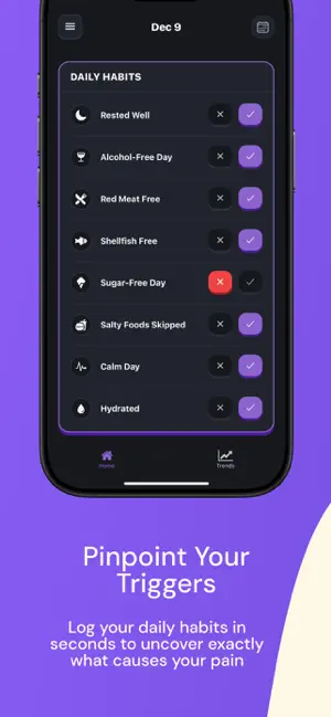Gout Guru: Flare Tracker screenshot 2