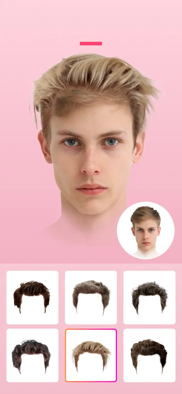 App Store에서 제공하는 헤어 살롱 - 헤어 컬러 체인저 염색 ‎헤어 살롱 - 헤어 컬러 체인저 염색