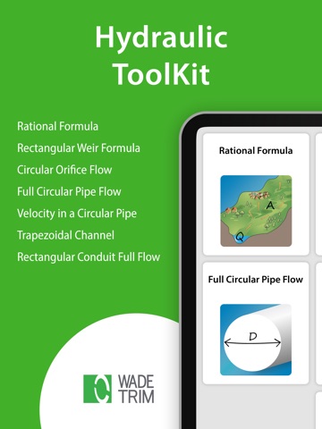 Hydraulic ToolKit iPad screenshot