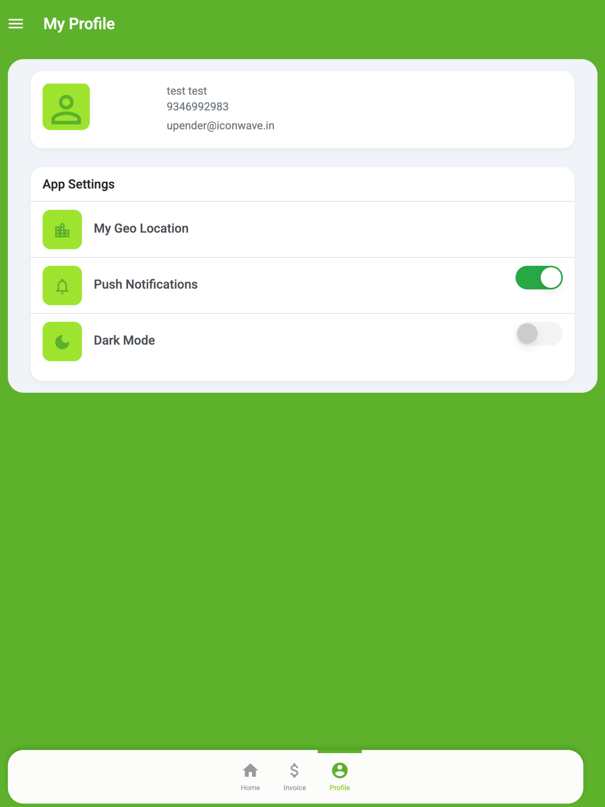 FAAST USER APP screenshot 7
