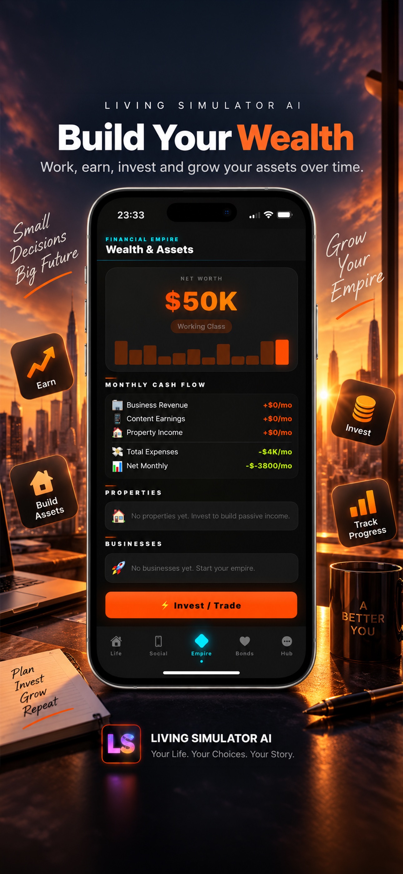 Screenshot 3 of Living Simulator AI: Life Sim
