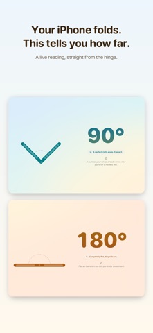 Ajar: Hinge Angle screenshot 1