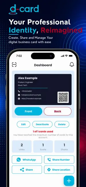 D-Card: Digital Card screenshot 1