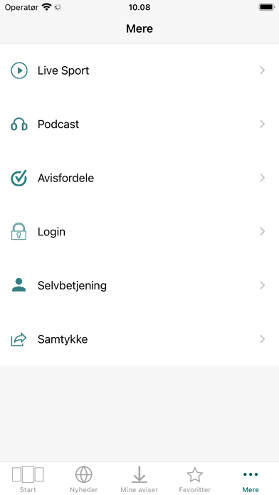 Horsens Folkeblad Screenshot