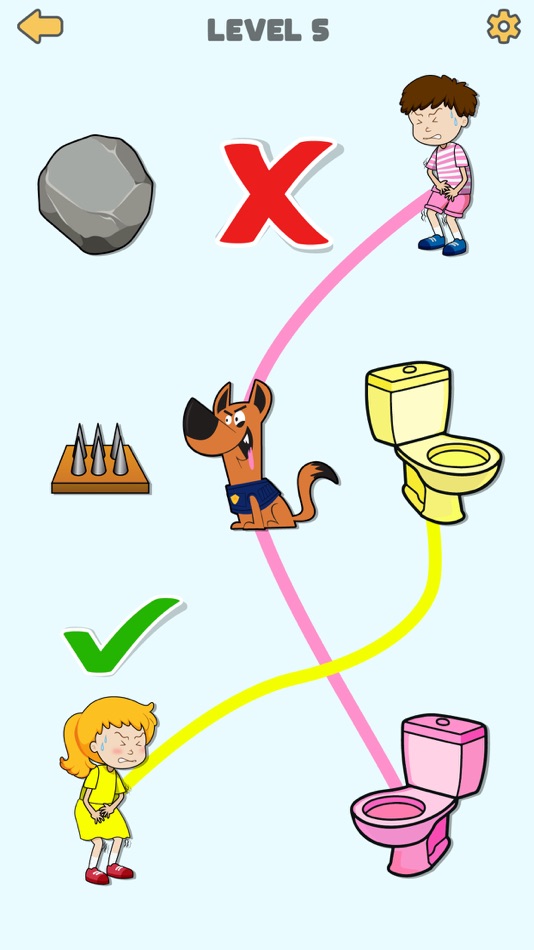 #4. Draw to Toilet - Rescue Out (iOS) 来自: Muhammad Haroon Mehmood