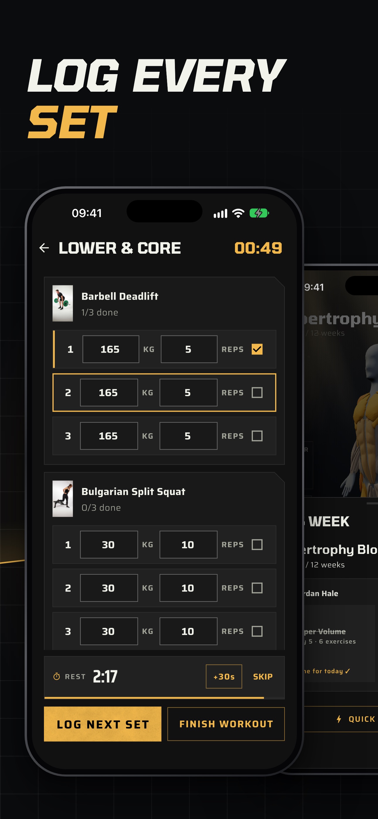 Screenshot 3 of Antrio: Gym & Workout Tracker