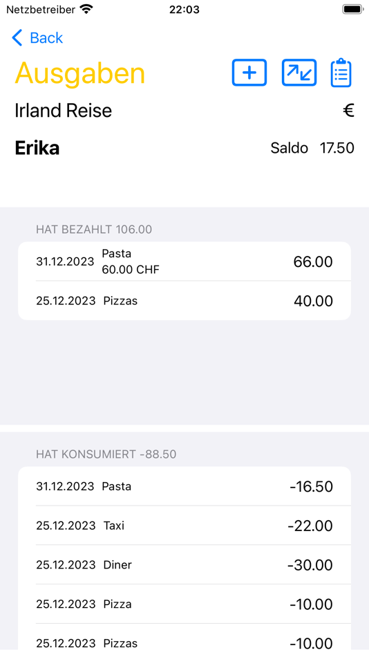 #3. Einer zahlt (iOS) 由: Heinrich Lori